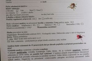 Otestovali sme test kliešťa