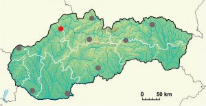 Mapa - žilinský región