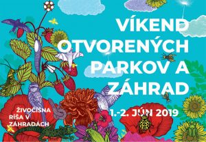 Víkend otvorených parkov a záhrad 2019