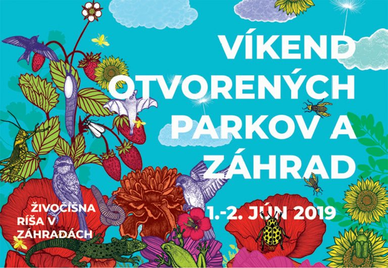 Víkend otvorených parkov a záhrad 2019