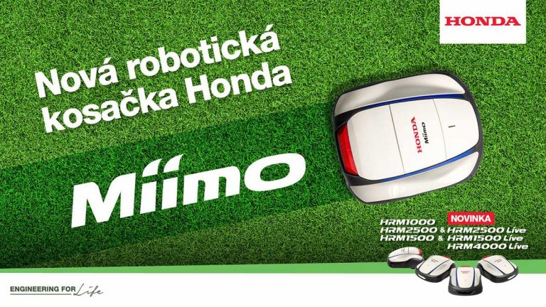 Robotická kosačka HONDA Miimo